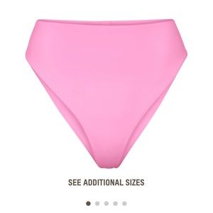 SKIMS Swim High Waisted Bottoms — Limited Edition Light Pink